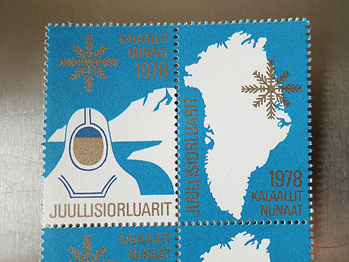 クリスマスシール Greenland 1978 (2枚1セット)